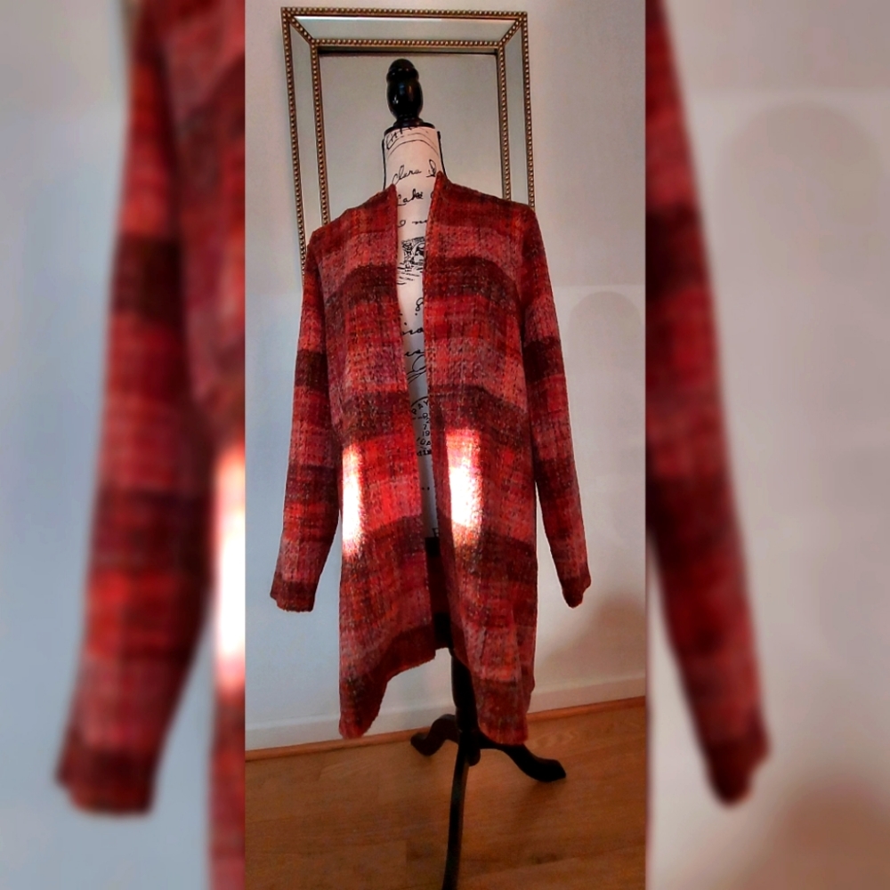 Christian Siriano long lapel jacket